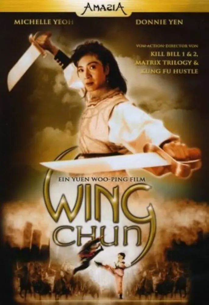 Michelle Yeoh in de film Wing Chun